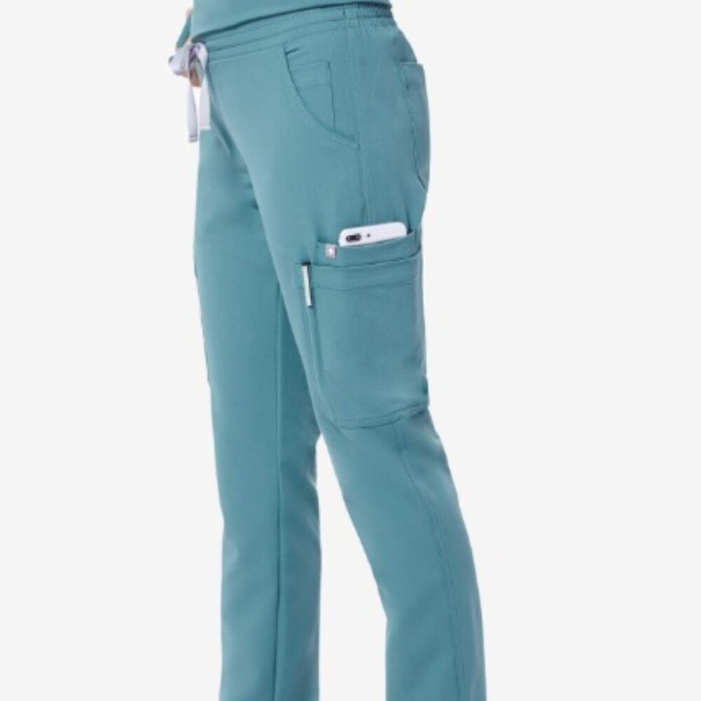 Figs Scrub Pant Hydrogreen Yola Skinny S Small